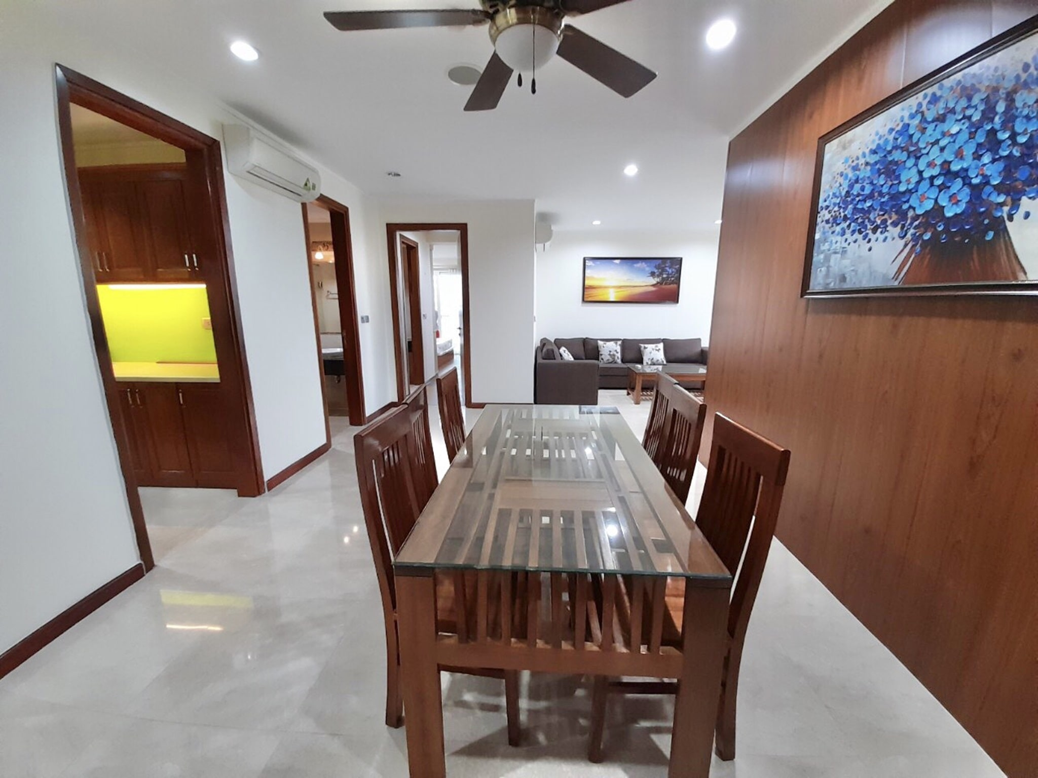 Cozy 3 bedrooms for rent in Ciputra Hanoi for fully furnished 8