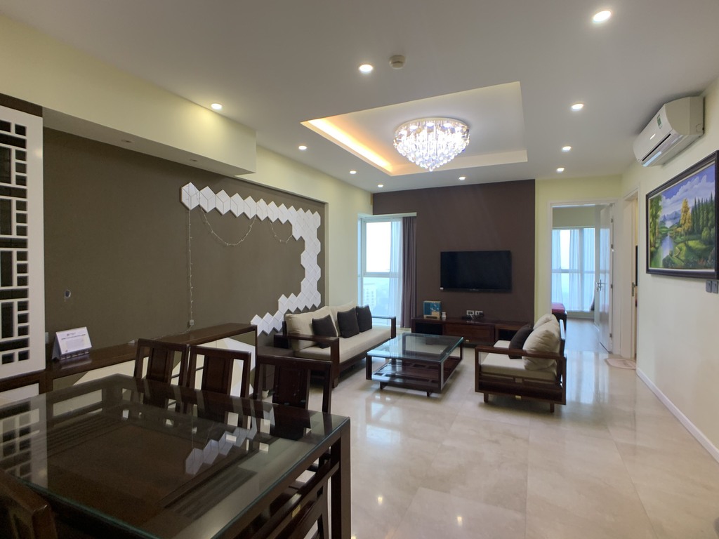 Fully furnished 3 bedrooms for rent in L1 Ciputra 5