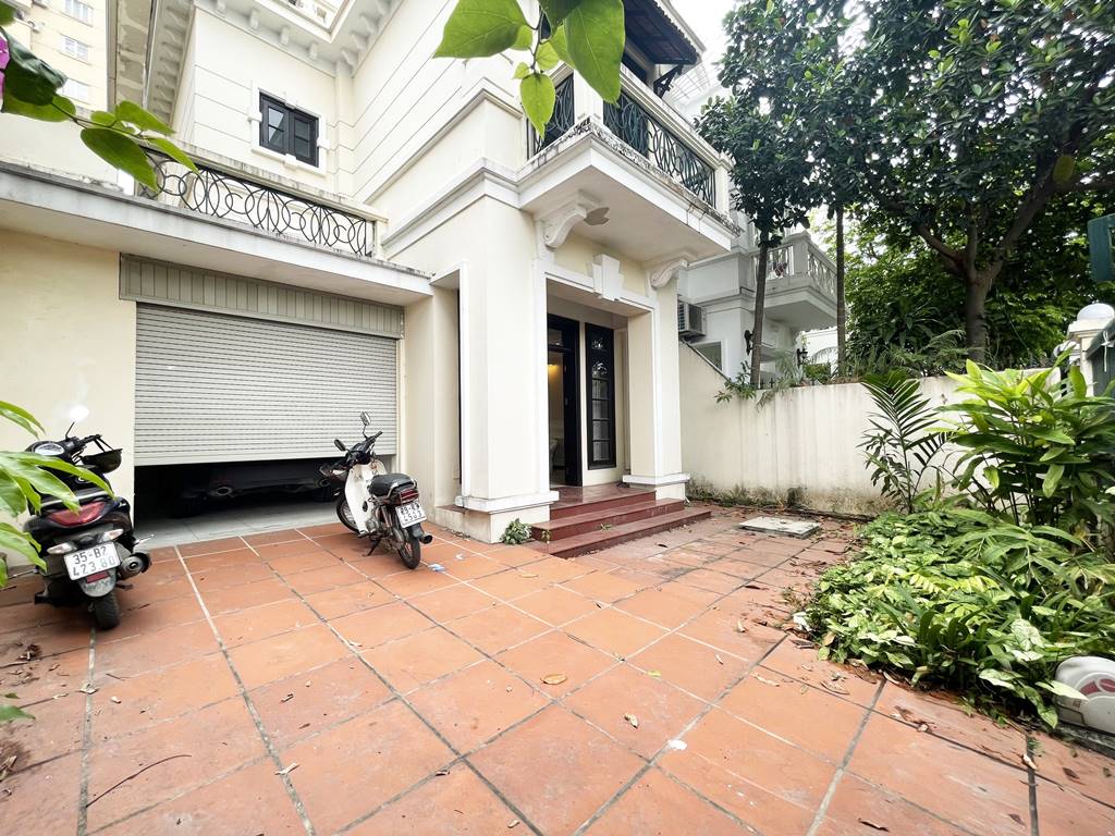 Grand partly furnished villa for rent in G block, Ciputra Tay Ho