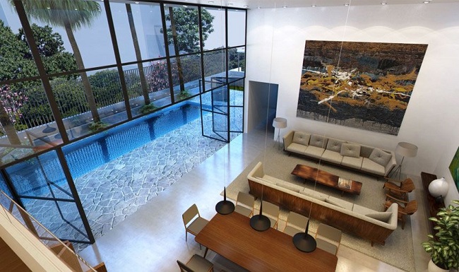 For rent: Sky Villa in Sunshine Empire - Floor-to-ceiling double glazed windows - A private pool