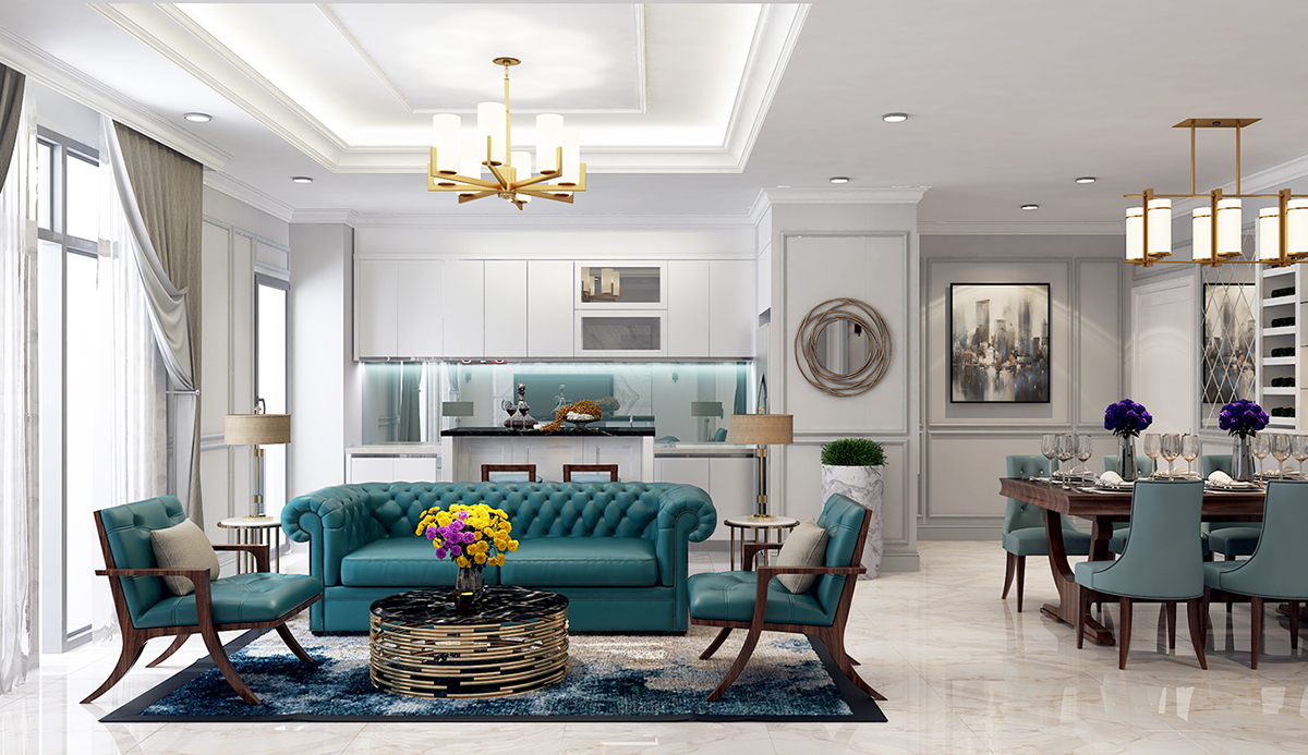 A elegant 4-bedroom Duplex for sale in E5 Ciputra - Premium appliances - floor-to-ceiling glazed windows