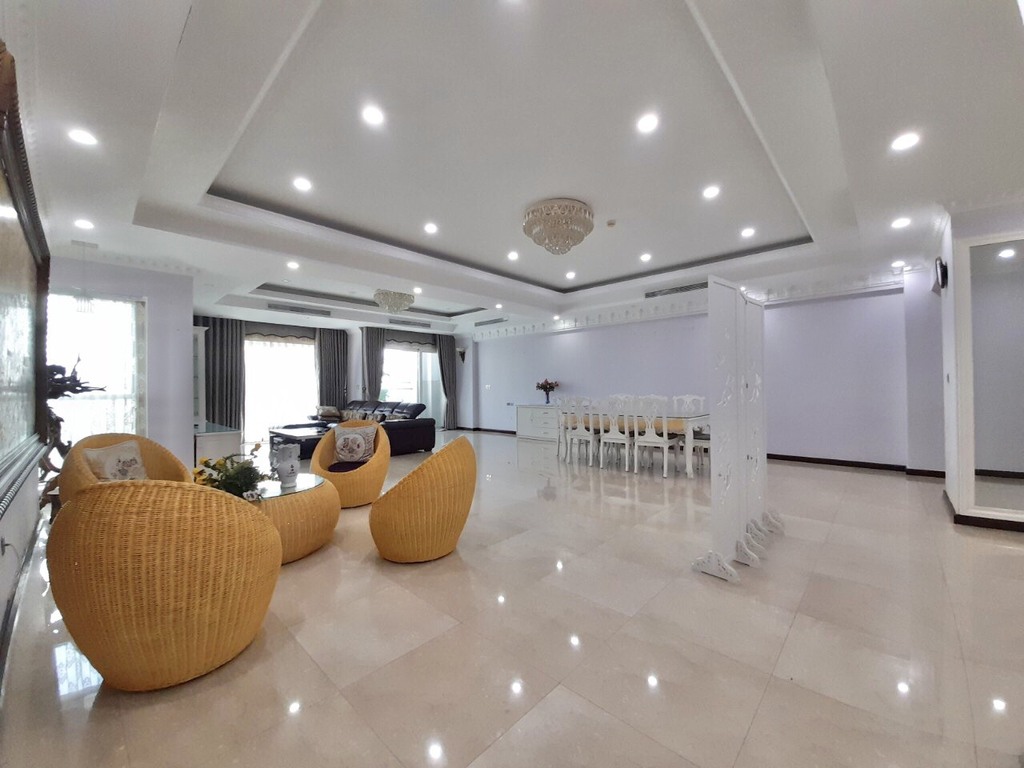 A 267sqm 4-bedroom apartment for rent in L2 Ciputra - Fully furnished - great furnishings