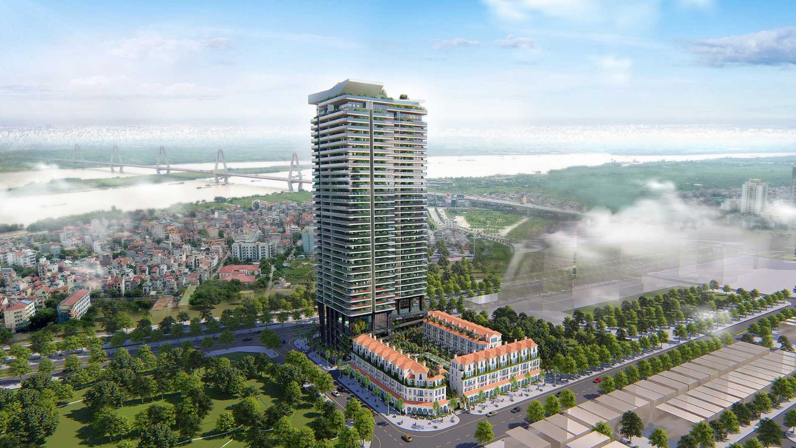 The design of apartments in Sunshine Golden River
